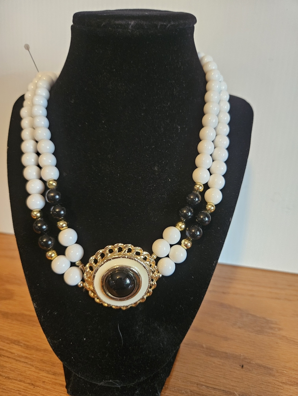 Vintage Style Double Strand Necklace